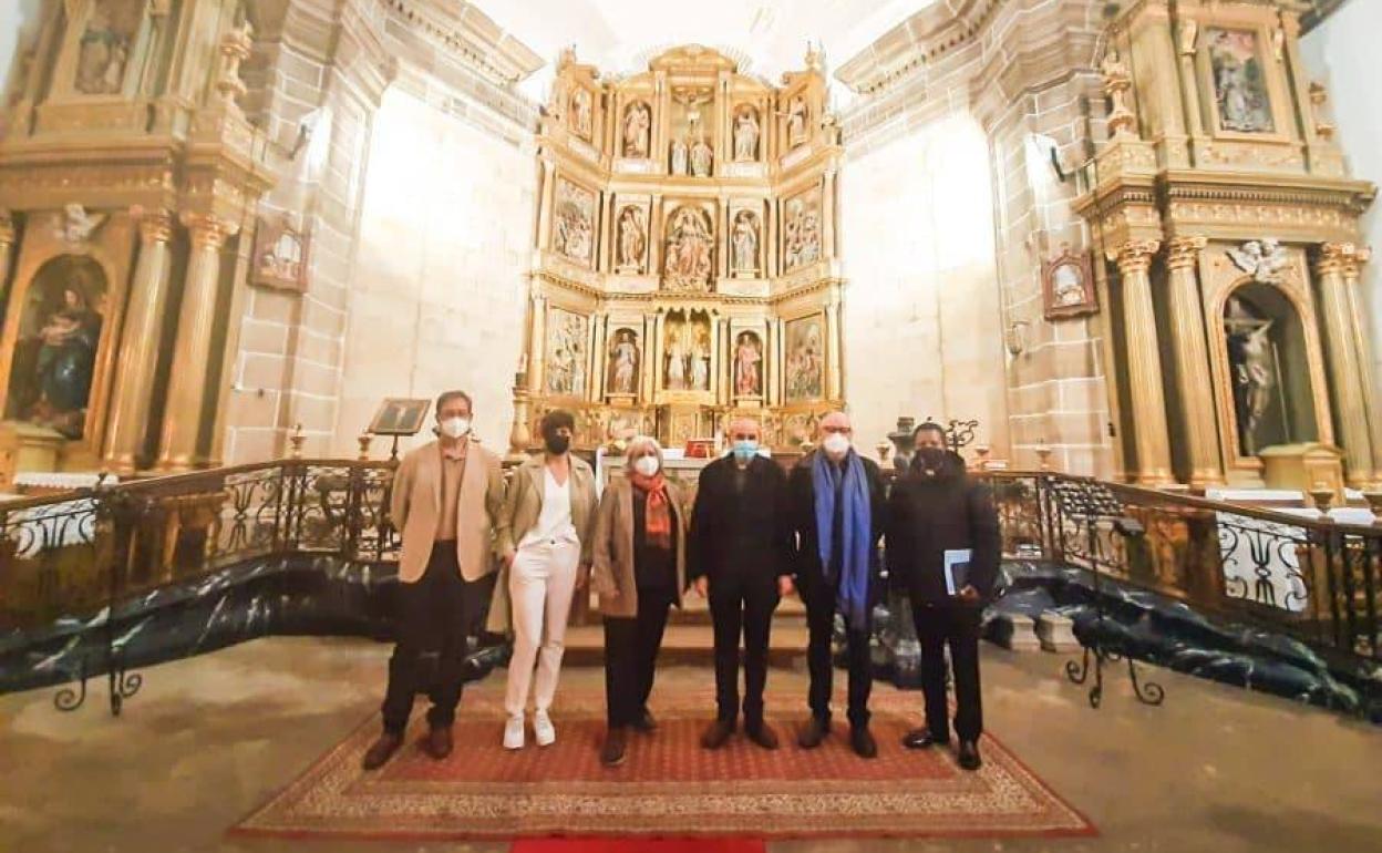 La cúpula de la Iglesia de la Asunción de Briñas adquiere más